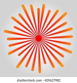 Vector illustration of fireworks
