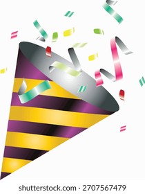 Ilustración vectorial de fuegos artificiales que celebran varios festivales.
