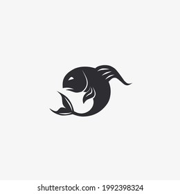 Vector illustration of a fish