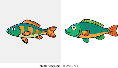 Vektorgrafik von Fish Clipart