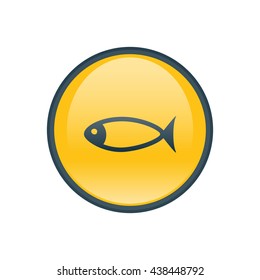 Vector illustration of fish icon