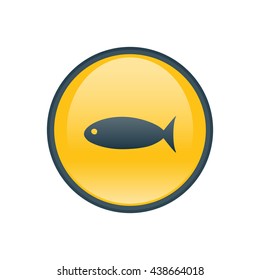 Vector illustration of fish icon