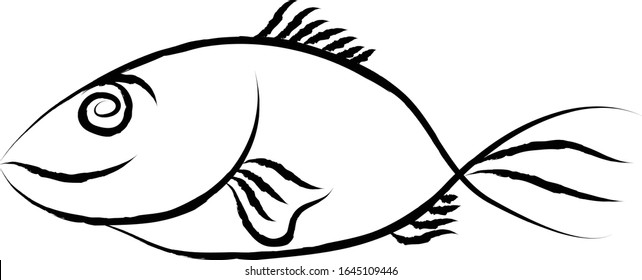 Vektorillustration Illustration von fish.collection of fish icon