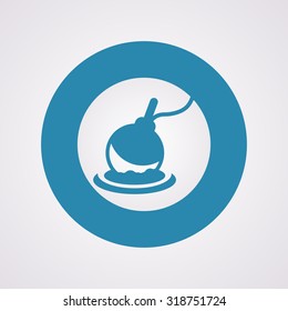 Vector illustration of fishing and fish icon
