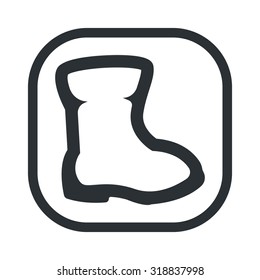 Vector illustration of fishing and fish icon