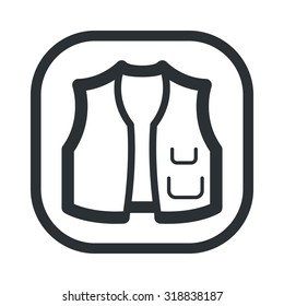 Vector illustration of fishing and fish icon