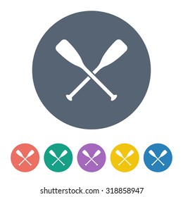 Vector illustration of fishing and fish icon