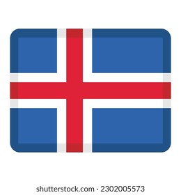 Indicador de ilustración vectorial de Islandia