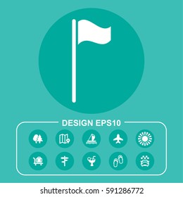 Vector Illustration Flag Icon