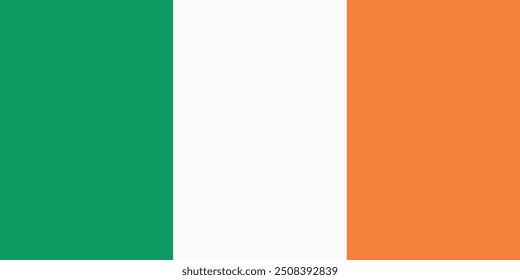 Ilustración vectorial de la bandera de Italia