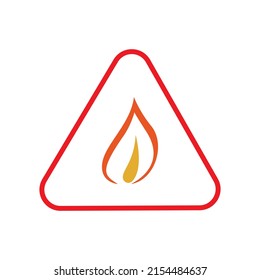 vector illustration flame in doodle style