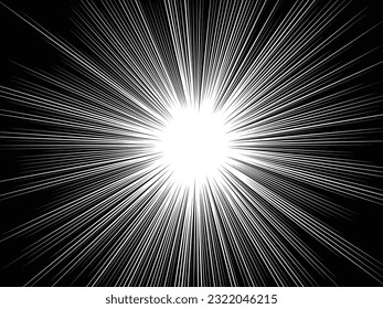 Vector Illustration of Flash-like Light