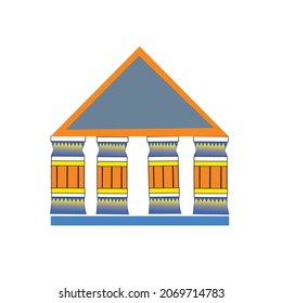 vector illustration flat architecture design, building, construction,development,landmark