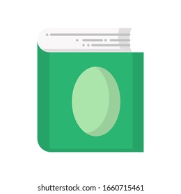 Vektorillustration-Illustration-Flachbuchdesign