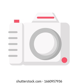 vector illustration flat camera design