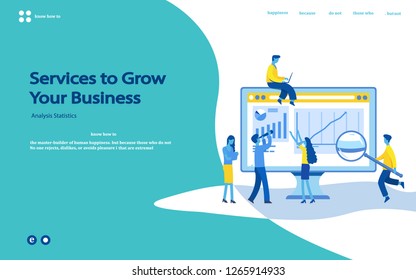  vector illustration flat concepts decorated people character for website and mobile website development.