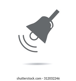 Vector illustration flat design Bell Icon Symbol