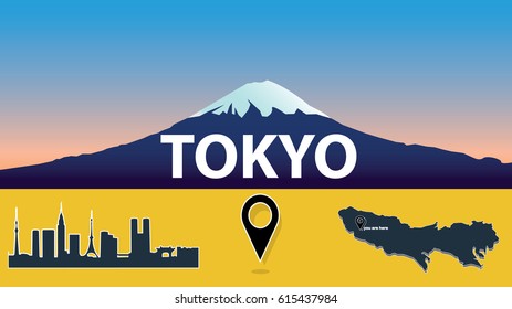 富士山 シルエット の画像 写真素材 ベクター画像 Shutterstock