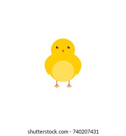 Vector Illustration Of Flat Icon Poultry Isolated On Clean Background. 