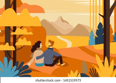 秋 紅葉 イラスト 山 のベクター画像素材 画像 ベクターアート Shutterstock