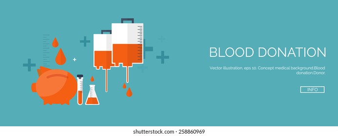 Vector illustration. Flat medical backgrounds set. Health care and first aid, medical research and cardiology. Medicine and study. Chemical engineering and pharmacy.