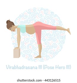 vector illustration in flat style about yoga for pregnant women