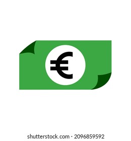 Vector illustration of flat style concept pound icon isolated on a white background.
