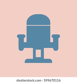 Vector illustration in flat style Movie seat