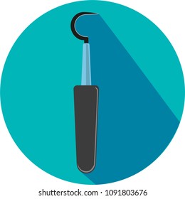 Vector illustration in flat style.Dental care.A great set of den