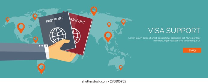 943 Visa support Images, Stock Photos & Vectors | Shutterstock