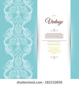 Vector illustration of floral background