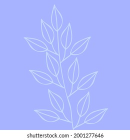Ilustración del vector fondo del coho floral