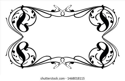 vector illustration floral ornament design element, EPS 10