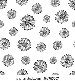 Set Sketch Flowers Your Design Vector Stock Vector (Royalty Free) 197863880