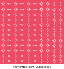 Vector illustration of floral pattern with small flower, wall texture. Elegant template for fashion prints and backdrop. flowers in pink background.