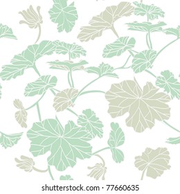 Vector illustration of Floral seamless pattern