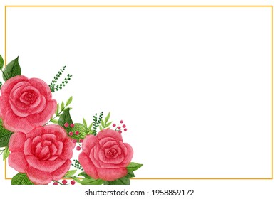 Vector illustration with a floral theme. Style with copy space for text. The backdrop for greeting cards, posters, banners, and placards.