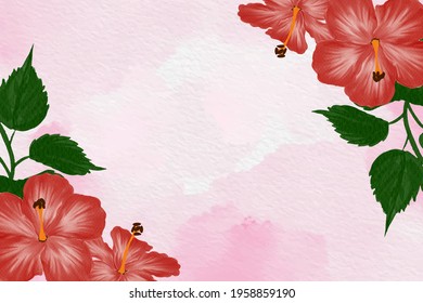 Vector illustration with a floral theme. Style with copy space for text. The backdrop for greeting cards, posters, banners, and placards.