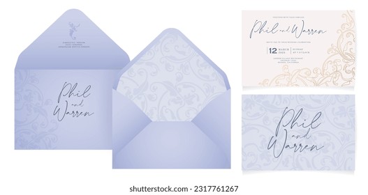 vector illustration florals oramental designs for wedding invitation cards template, Stationery, Layouts, collages, scene designs, event flyers, and print materials, Holiday celebration card materials