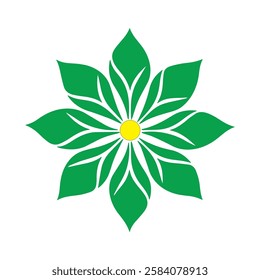 vector illustration of a flower
