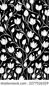 vector illustration of flower background