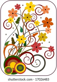 Vector Illustration - Flower Design