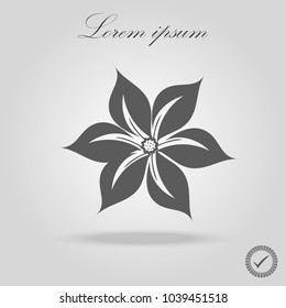 Vector illustration flower Icon eps 10