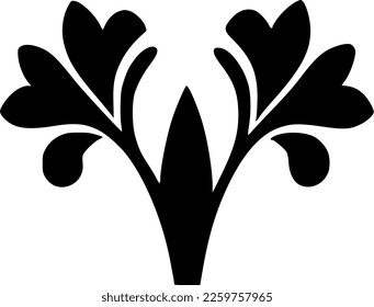 vector illustration of flower shape