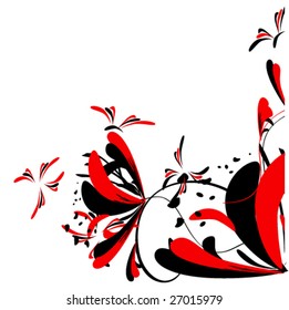 vector illustration of flowers