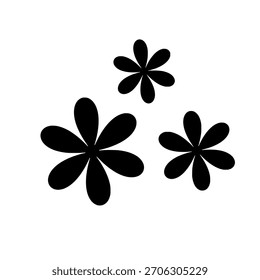 vector illustration of flowers design