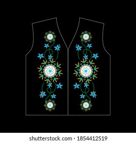 vector illustration  flowers graphic for t shirt and fabric print pattern