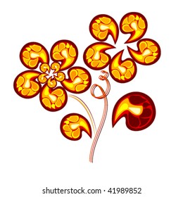 vector illustration of flowerses