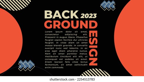 Vector Illustration of Fluid and Geometric Shapes in a Colorful and Dynamic Background