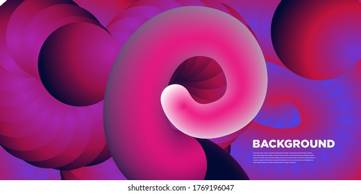 Ilustración del vector Fondo líquido y 3d líquido para el banner
